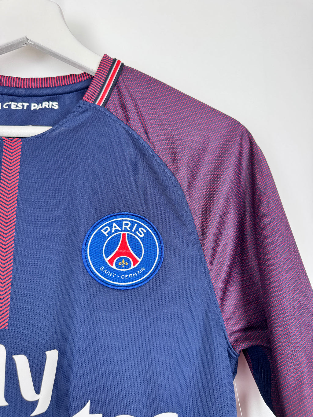 MAILLOT DE FOOTBALL PSG 2017/2018 DOMICILE - NEYMAR JR (M)