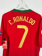 PORTUGAL 2008 HOME FOOTBALL JERSEY - C.RONALDO #7 (M)