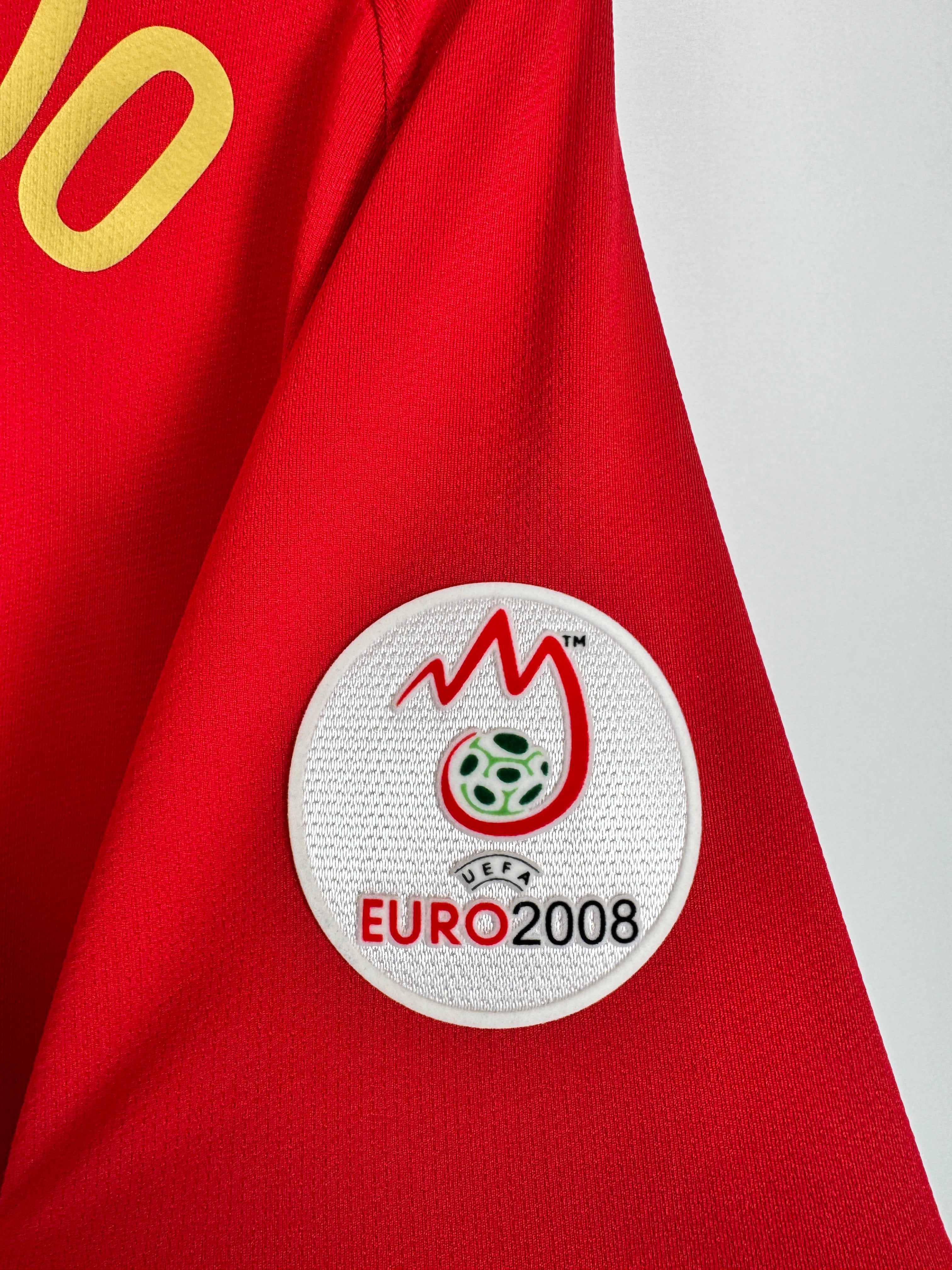PORTUGAL 2008 HOME FOOTBALL JERSEY - C.RONALDO #7 (M)