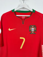 PORTUGAL 2008 HOME FOOTBALL JERSEY - C.RONALDO #7 (M)