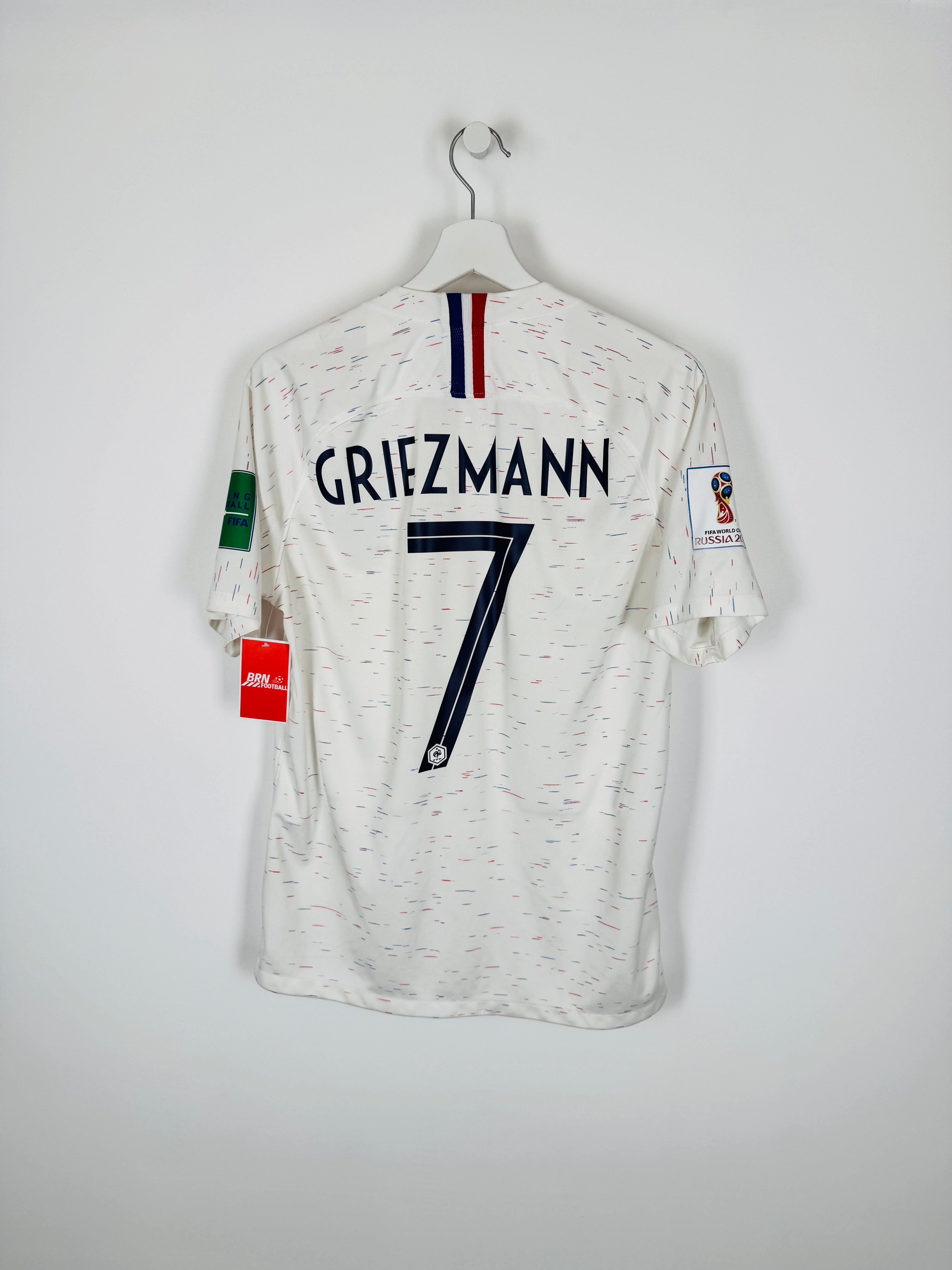 CAMISETA DE FÚTBOL SELECCIÓN DE FRANCIA 2018 VISITANTE - GRIEZMANN #7 (M)