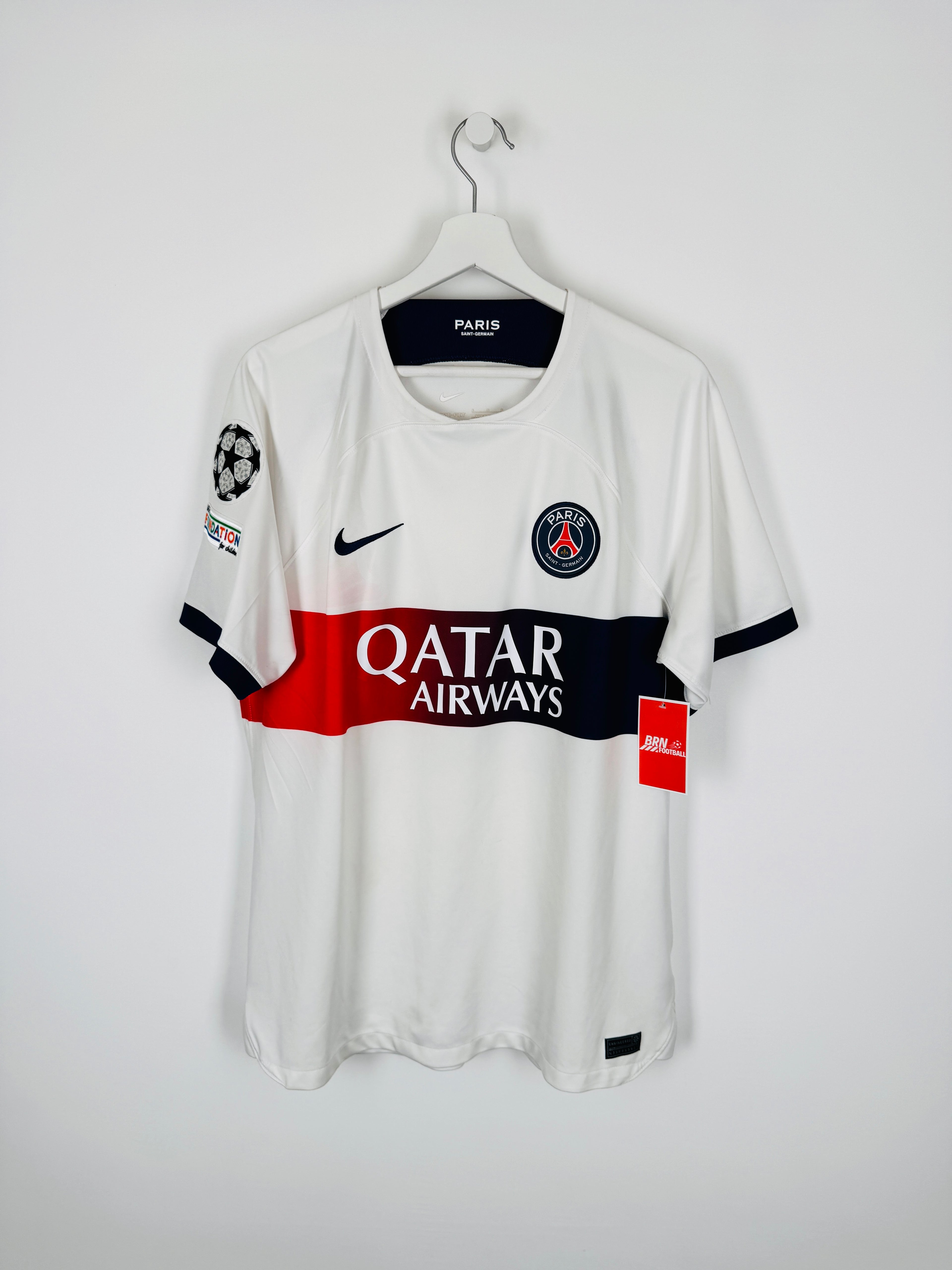 PSG AWAY FOOTBALL SHIRT 2023/2024 - O.DEMBÉLÉ #10 (L)