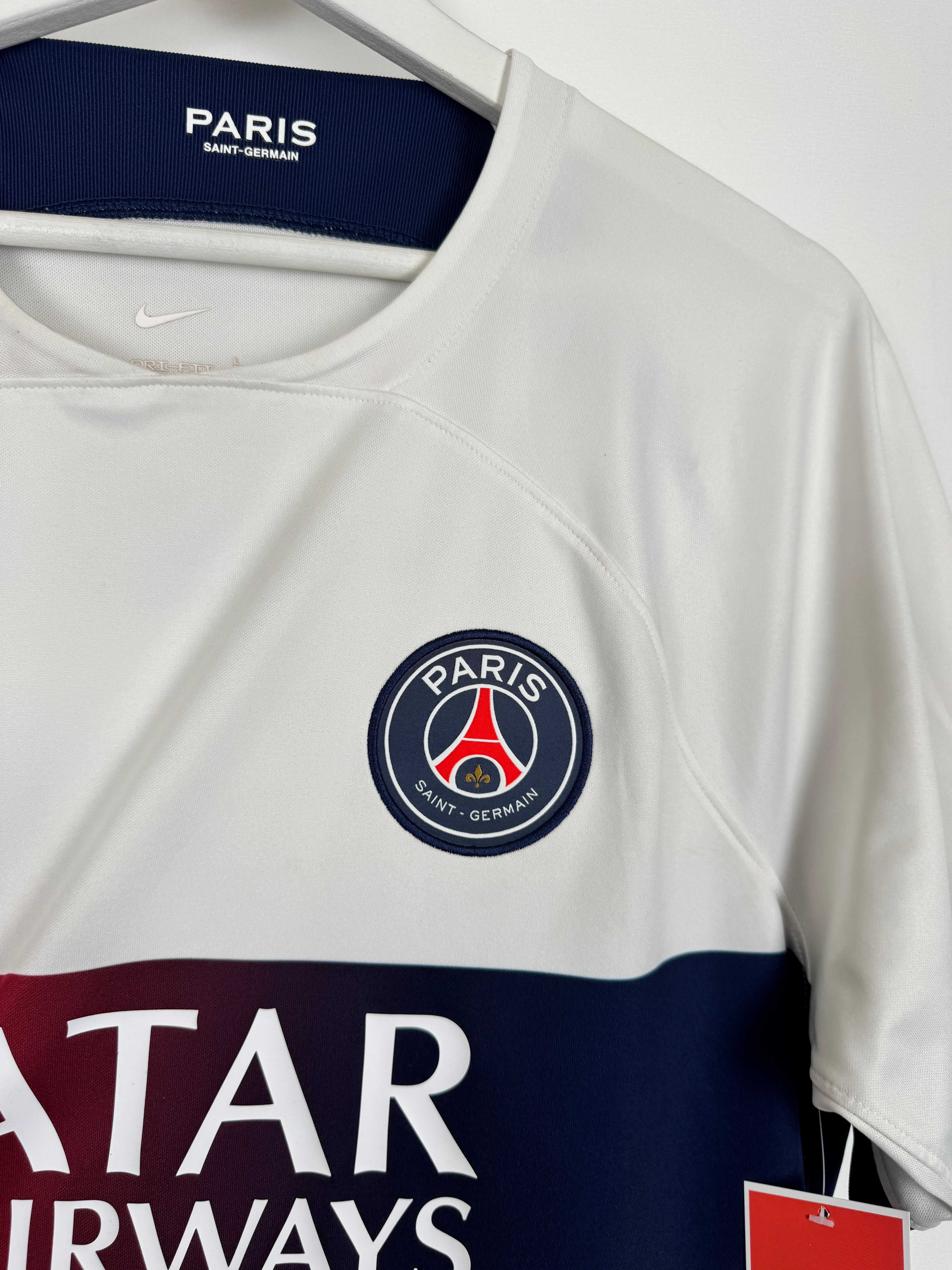 PSG AWAY FOOTBALL SHIRT 2023/2024 - O.DEMBÉLÉ #10 (L)
