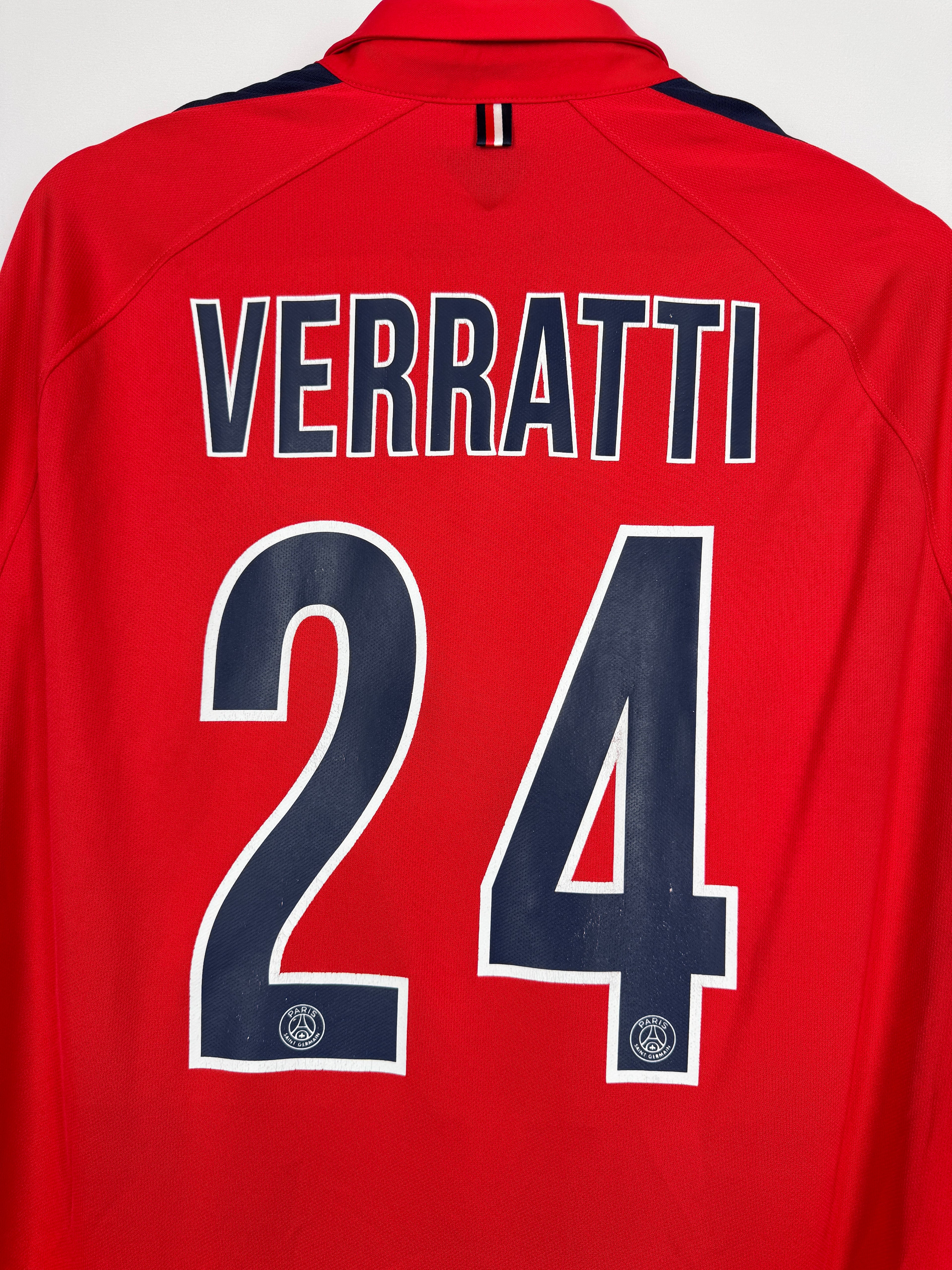 PSG FOOTBALL JERSEY 1997/1998 HOME - NGOTTY #4 (S)