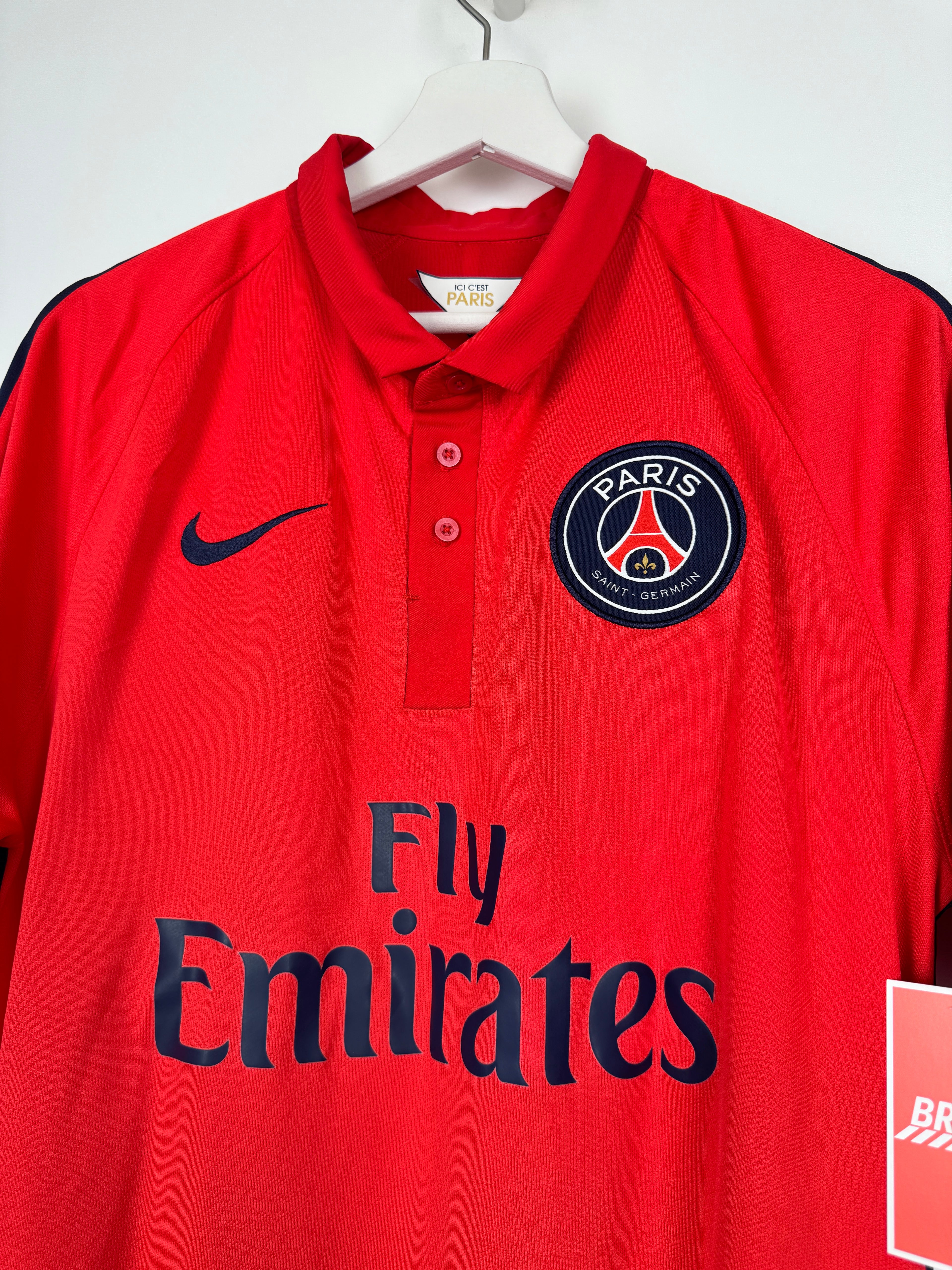PSG FOOTBALL JERSEY 1997/1998 HOME - NGOTTY #4 (S)