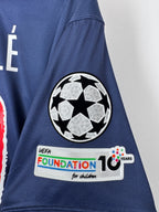 PSG FOOTBALL JERSEY 1997/1998 HOME - NGOTTY #4 (S)