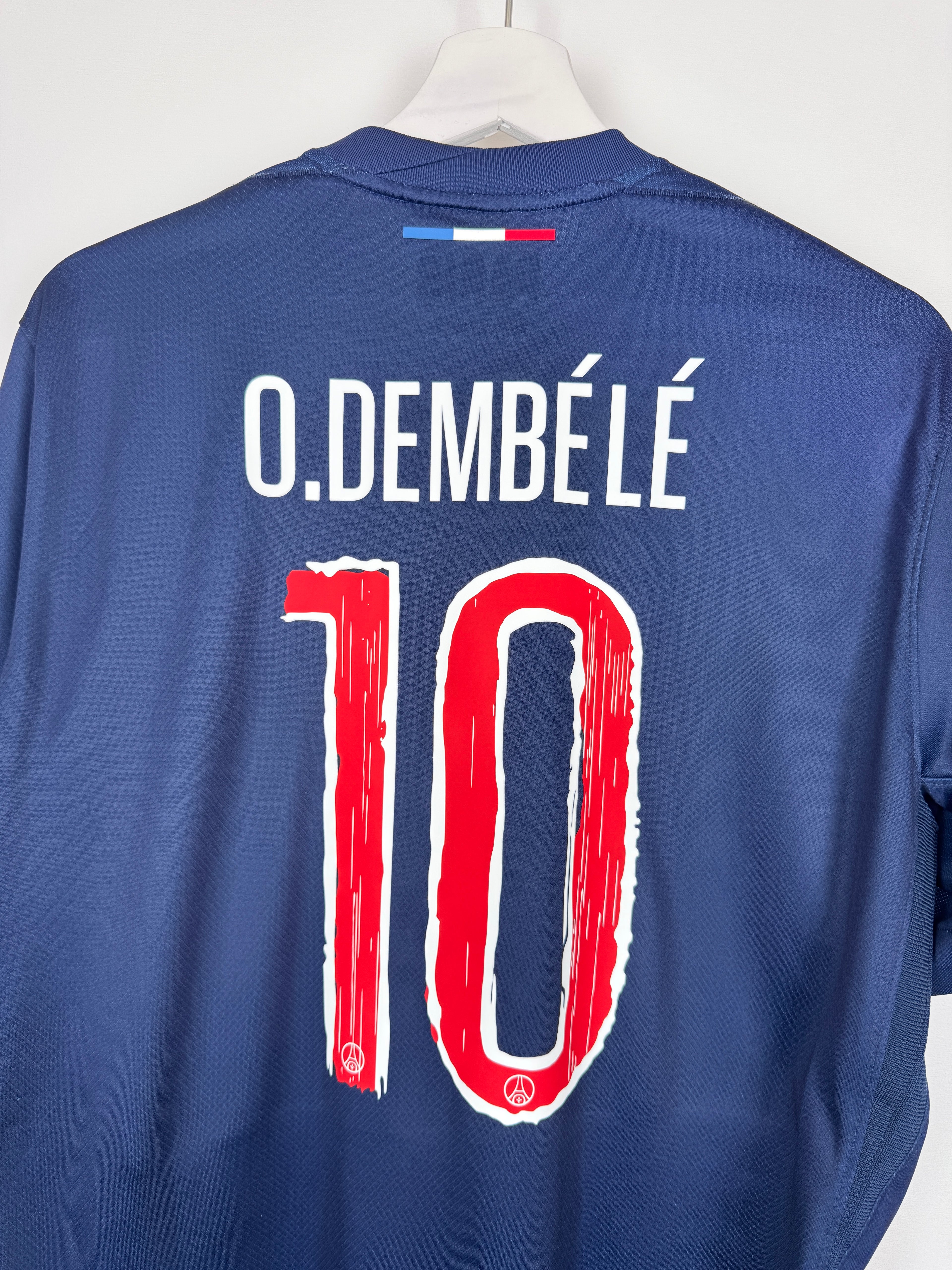 PSG FOOTBALL JERSEY 1997/1998 HOME - NGOTTY #4 (S)