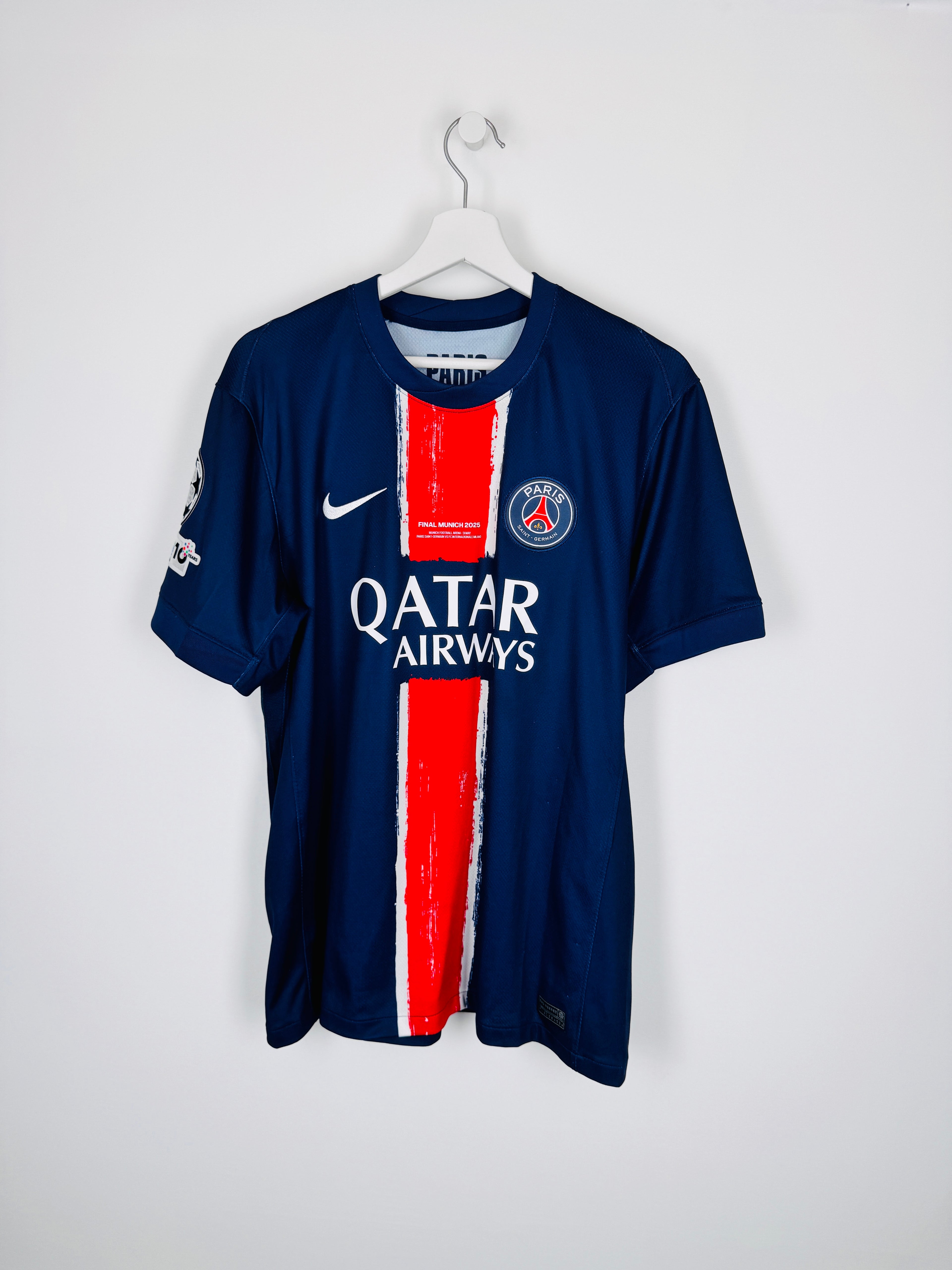 PSG FOOTBALL JERSEY 1997/1998 HOME - NGOTTY #4 (S)