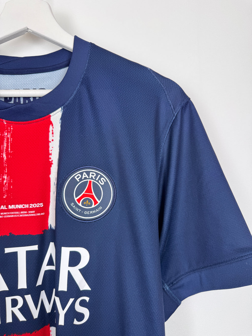 PSG FOOTBALL JERSEY 1997/1998 HOME - NGOTTY #4 (S)