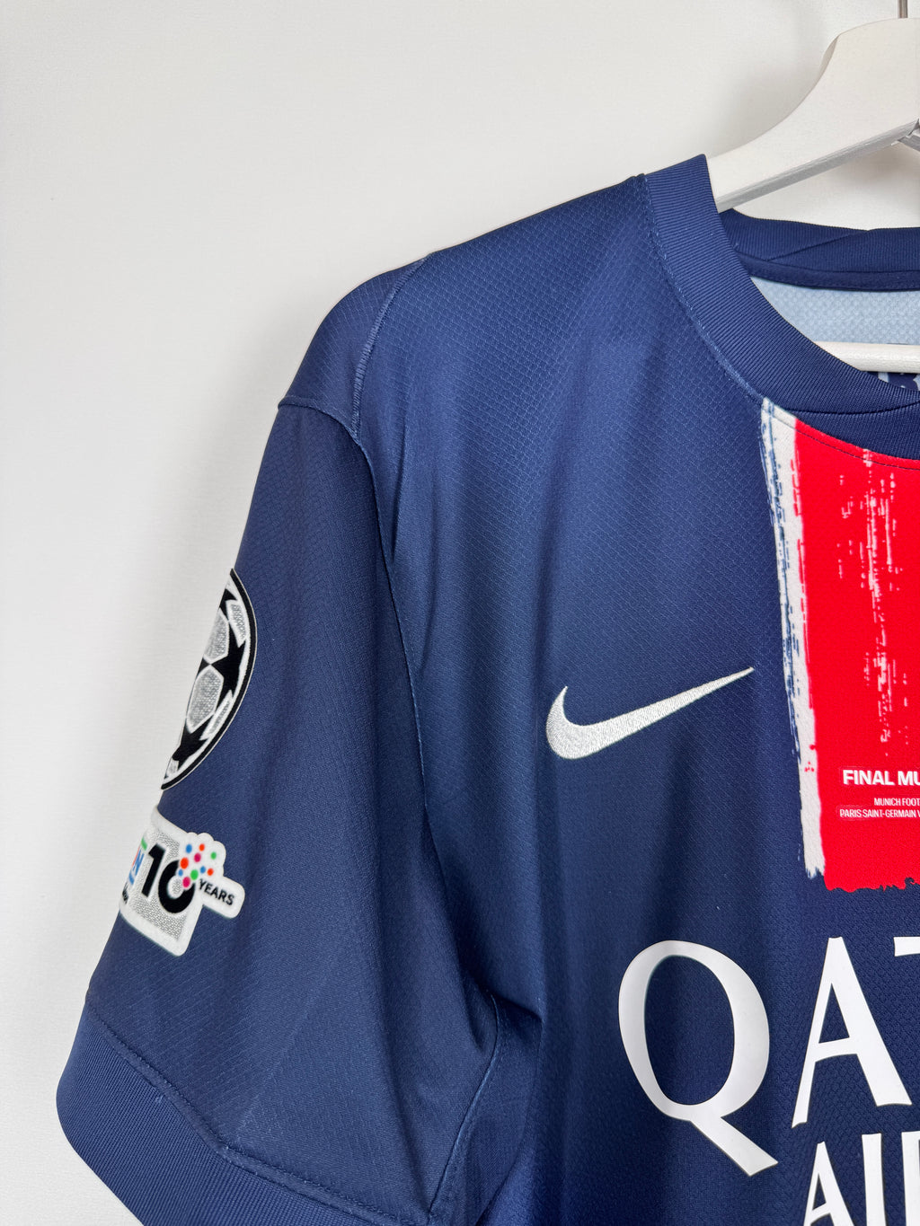 PSG FOOTBALL JERSEY 1997/1998 HOME - NGOTTY #4 (S)