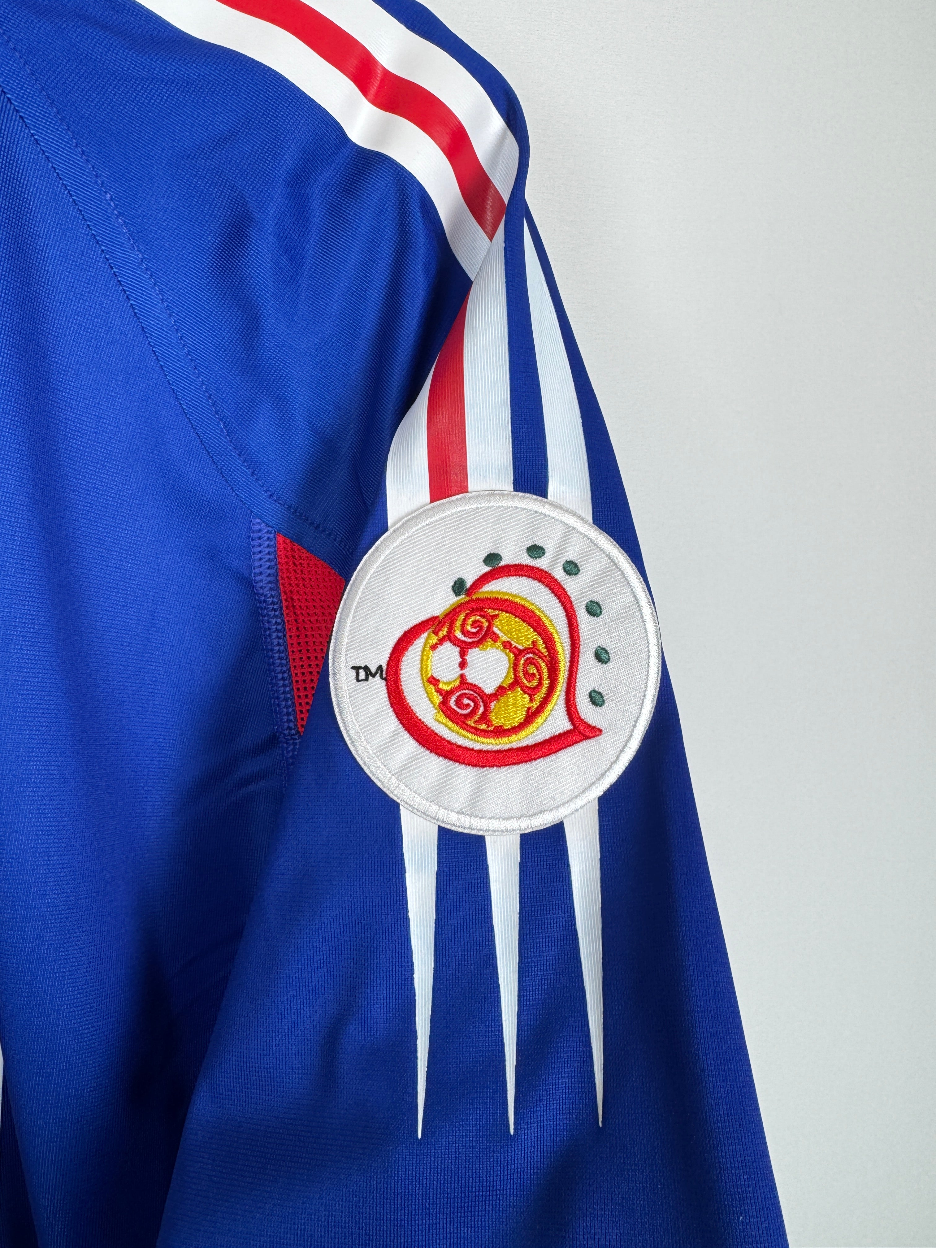 CAMISETA DE FÚTBOL SELECCIÓN DE FRANCIA 2004 LOCAL - ZIDANE #10 (L)