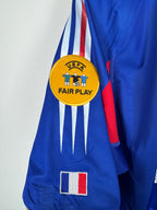 FRANCE NATIONAL FOOTBALL TEAM 2004 HOME JERSEY - ZIDANE #10 (L)