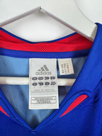 FRANCE NATIONAL FOOTBALL TEAM 2004 HOME JERSEY - ZIDANE #10 (L)