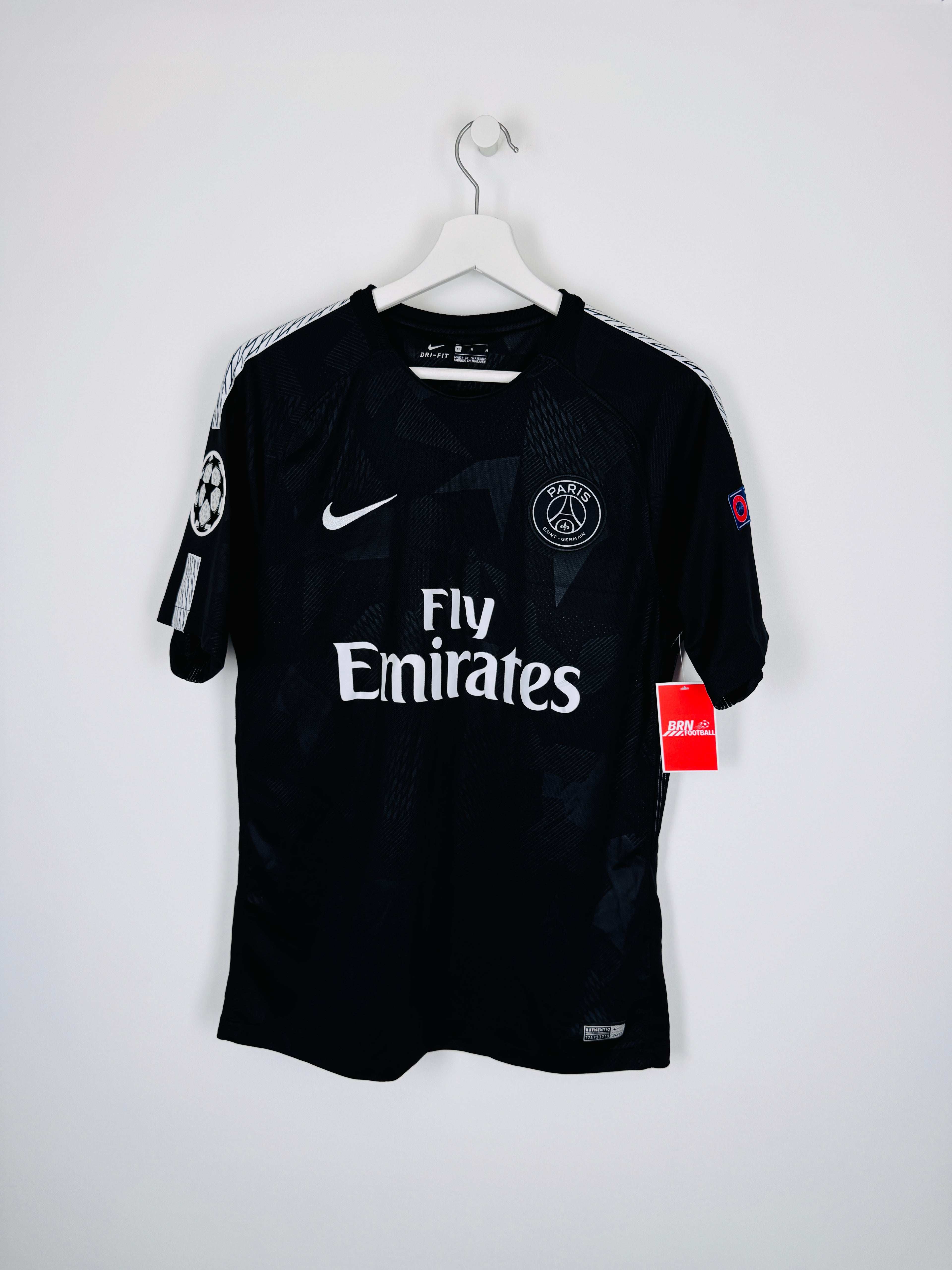 PSG FOOTBALL JERSEY 1997/1998 HOME - NGOTTY #4 (S)
