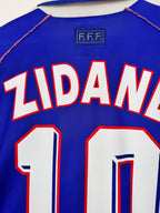 FRANCE 1998 HOME FOOTBALL JERSEY - ZIDANE #10 (XL)