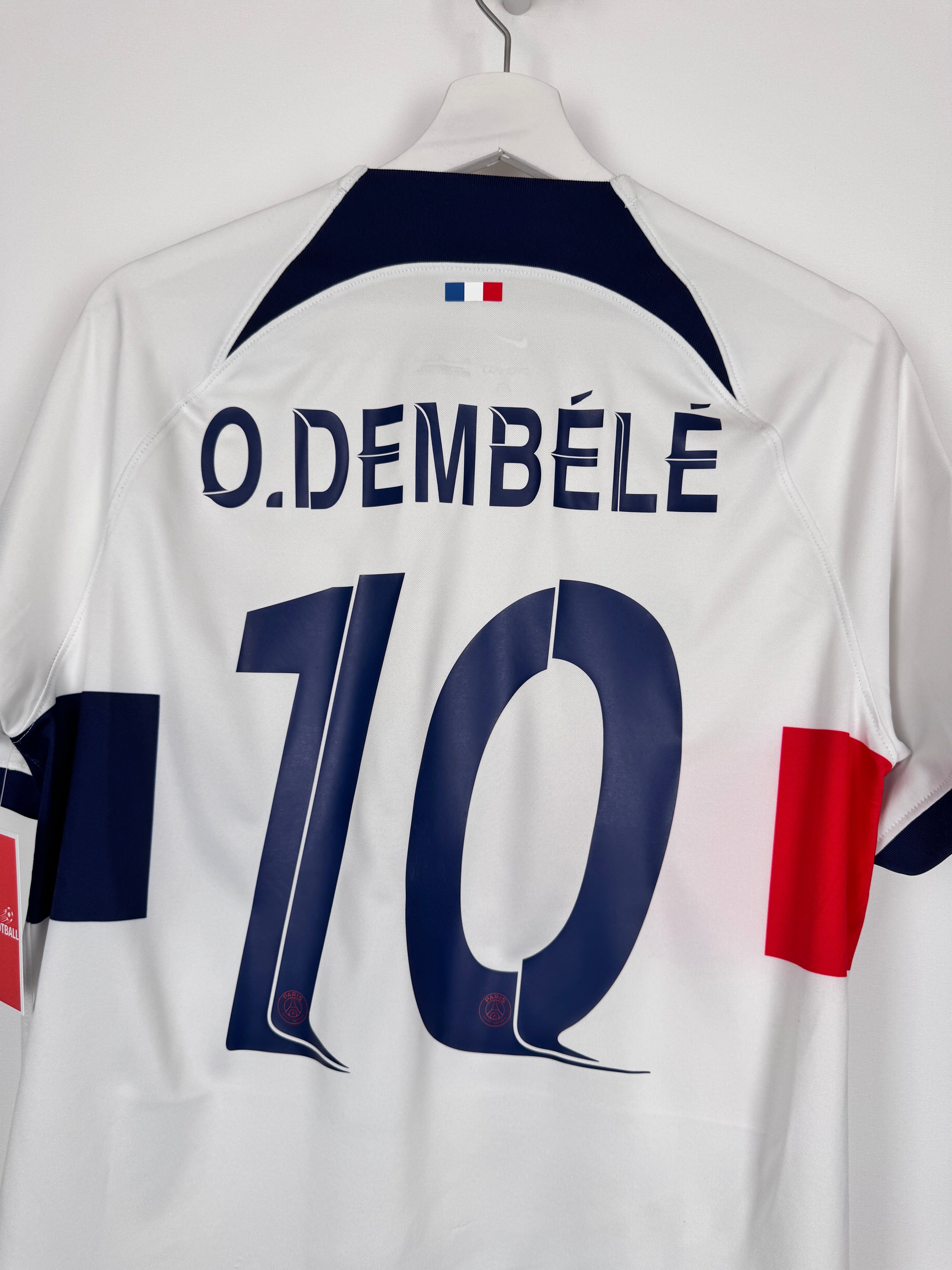PSG FOOTBALL JERSEY 1997/1998 HOME - NGOTTY #4 (S)