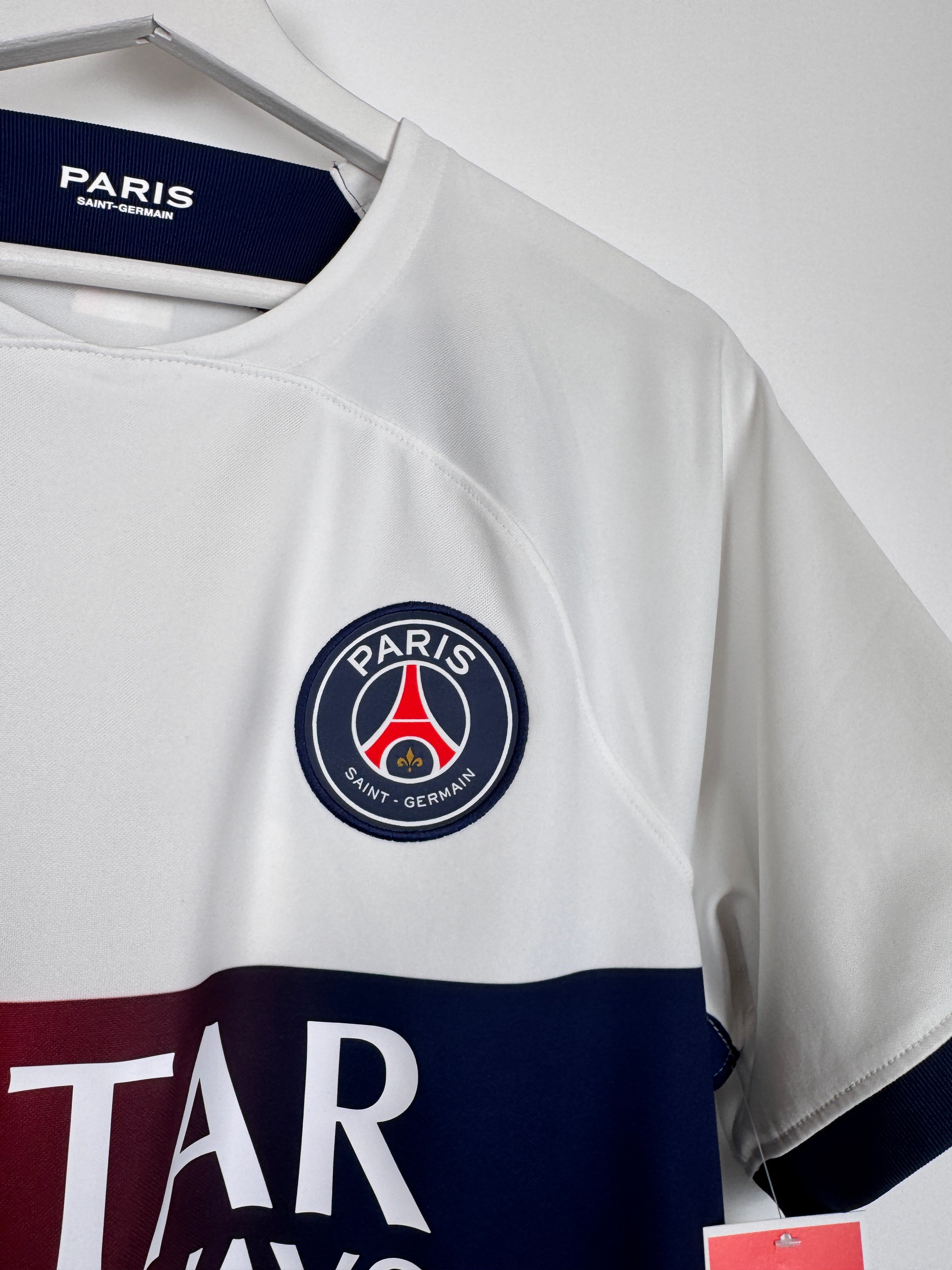 PSG FOOTBALL JERSEY 1997/1998 HOME - NGOTTY #4 (S)