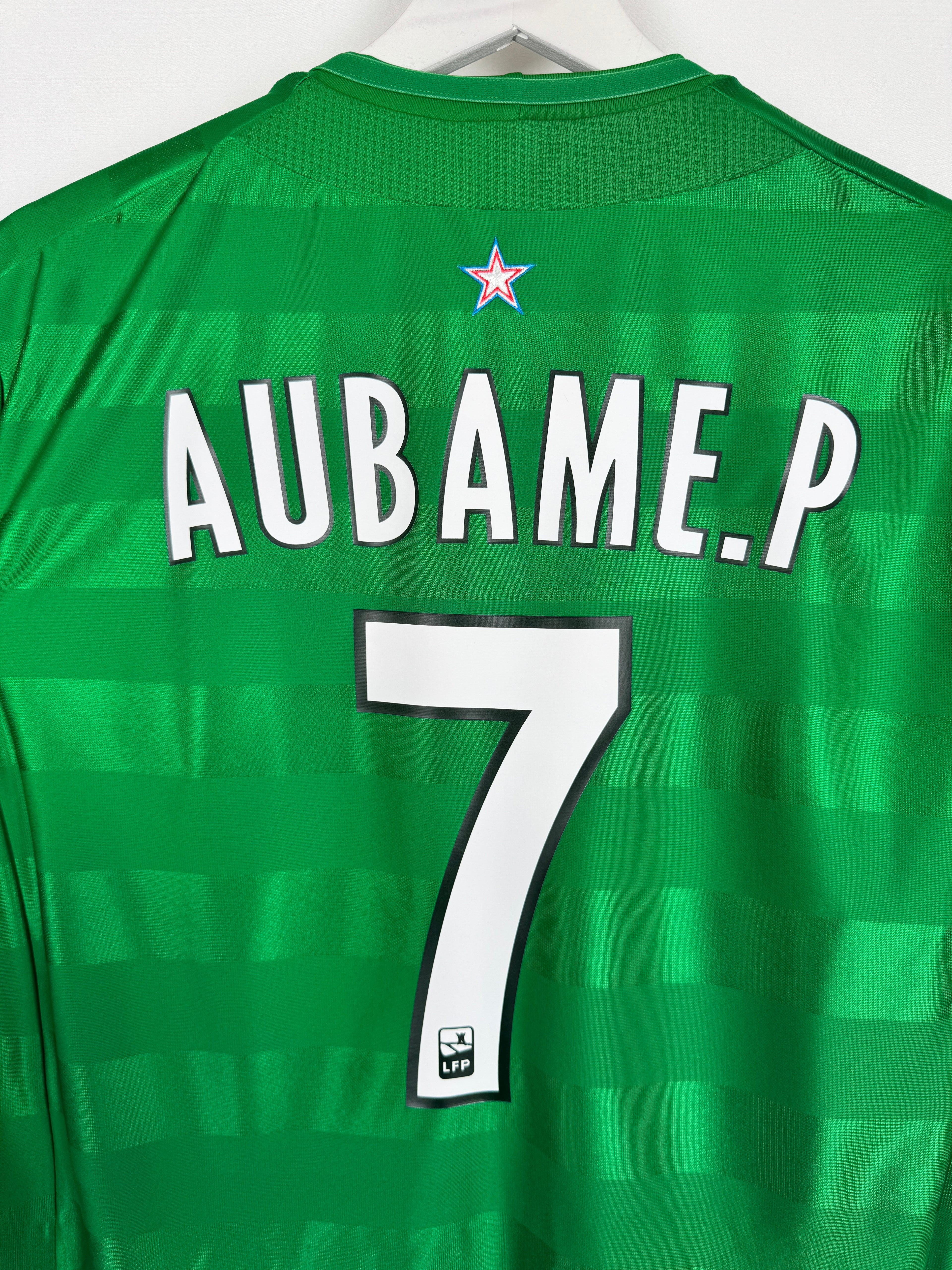 SAINT-ÉTIENNE FOOTBALL JERSEY 2012/2013 HOME - AUBAMEYANG.P #7 (L)