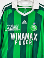 SAINT-ÉTIENNE 2011/2012 HOME FOOTBALL JERSEY - AUBAMEYANG.P #7 (XXL)