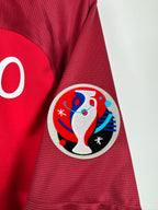 PORTUGAL 2016 HOME FOOTBALL JERSEY - RONALDO #7 (M)