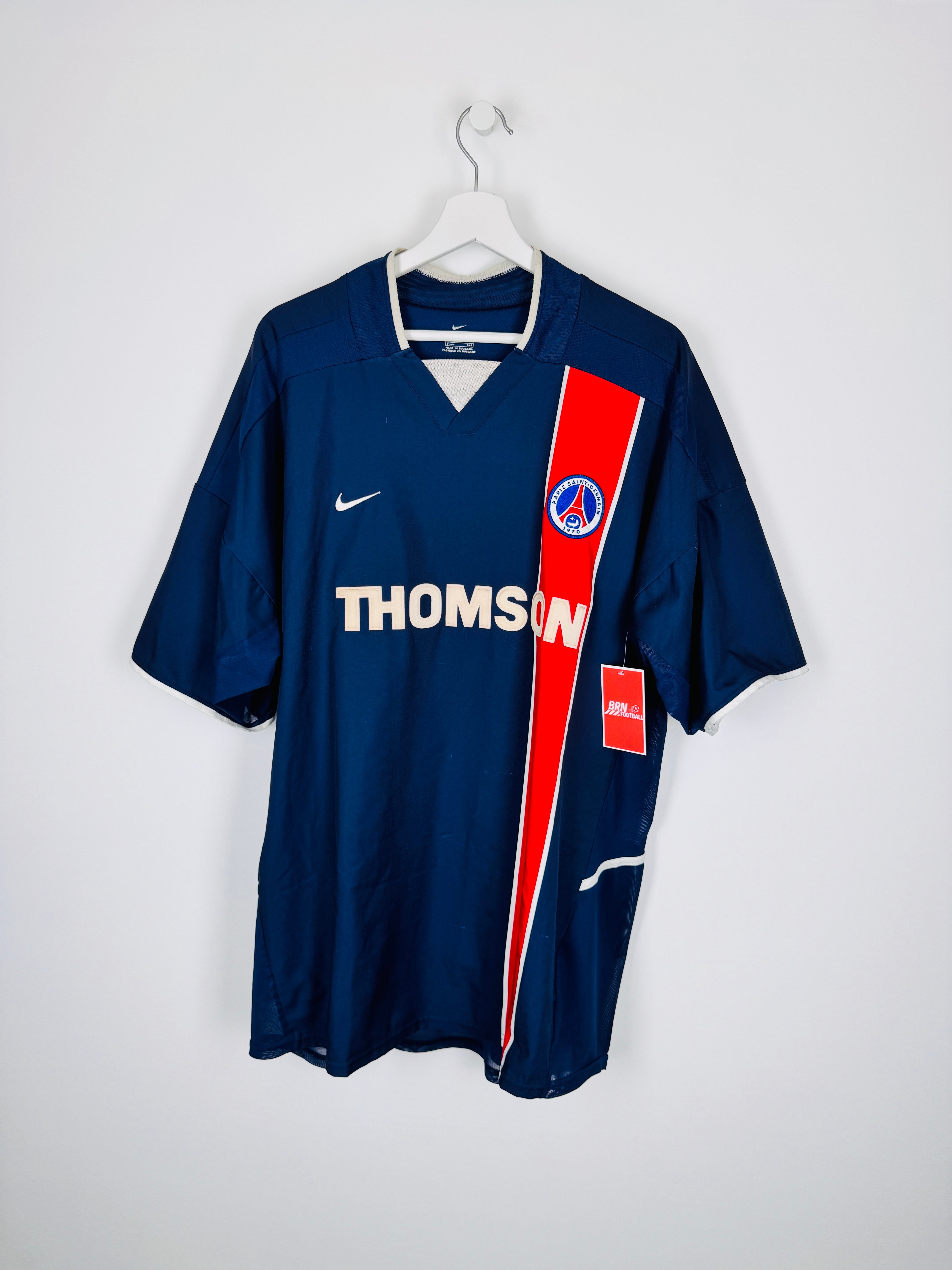 PSG FOOTBALL JERSEY 1997/1998 HOME - NGOTTY #4 (S)