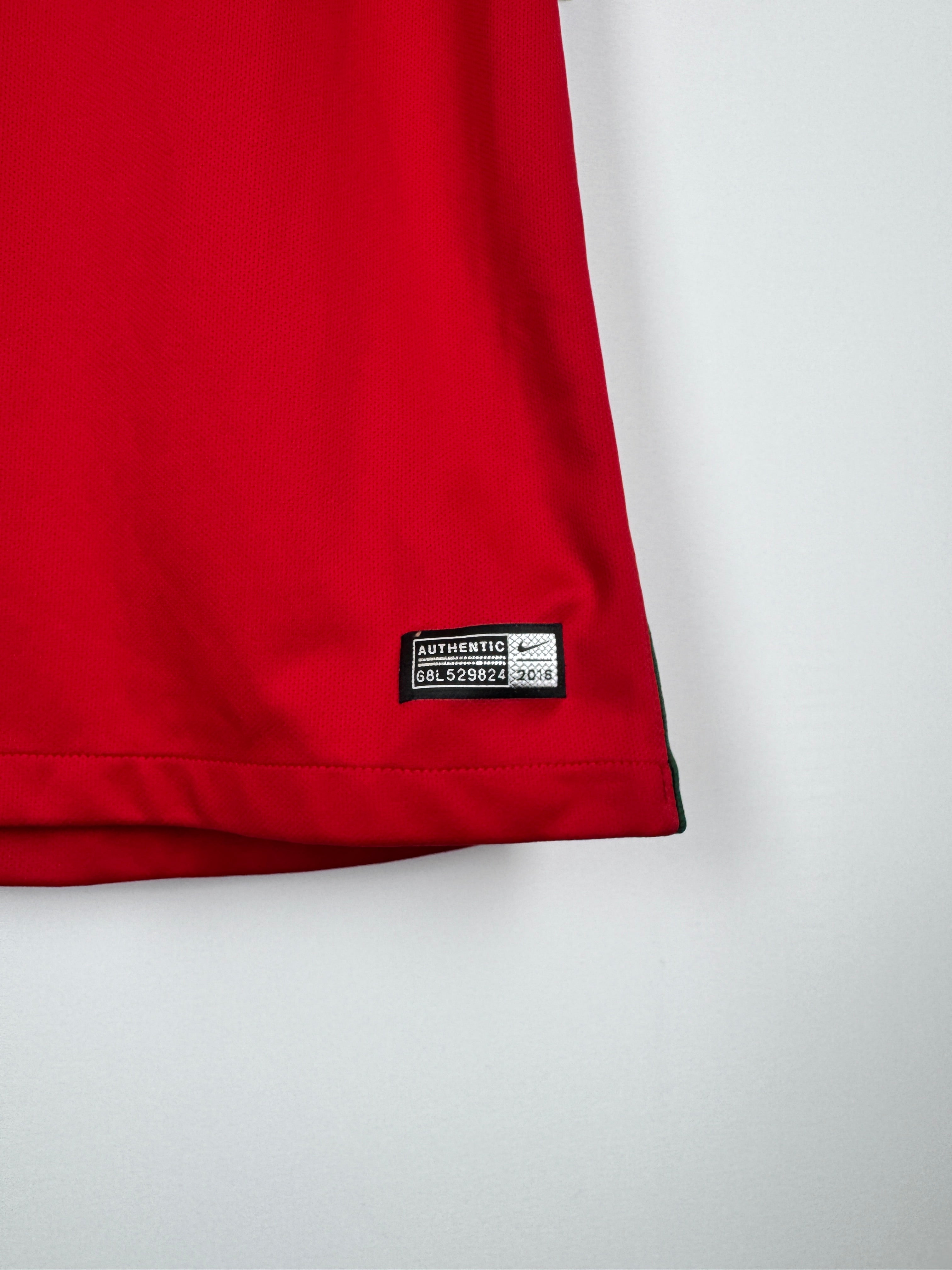 PORTUGAL 2016 HOME FOOTBALL JERSEY - RONALDO #7 (M)