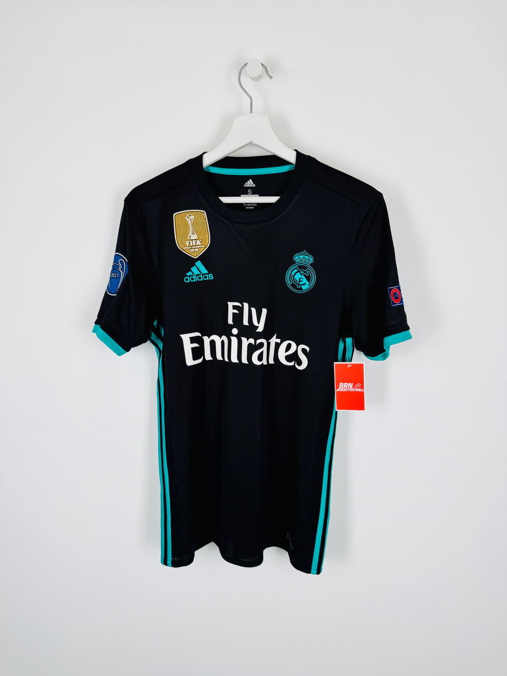 REAL MADRID FOOTBALL JERSEY 2017/2018 AWAY - RONALDO #7 (S)