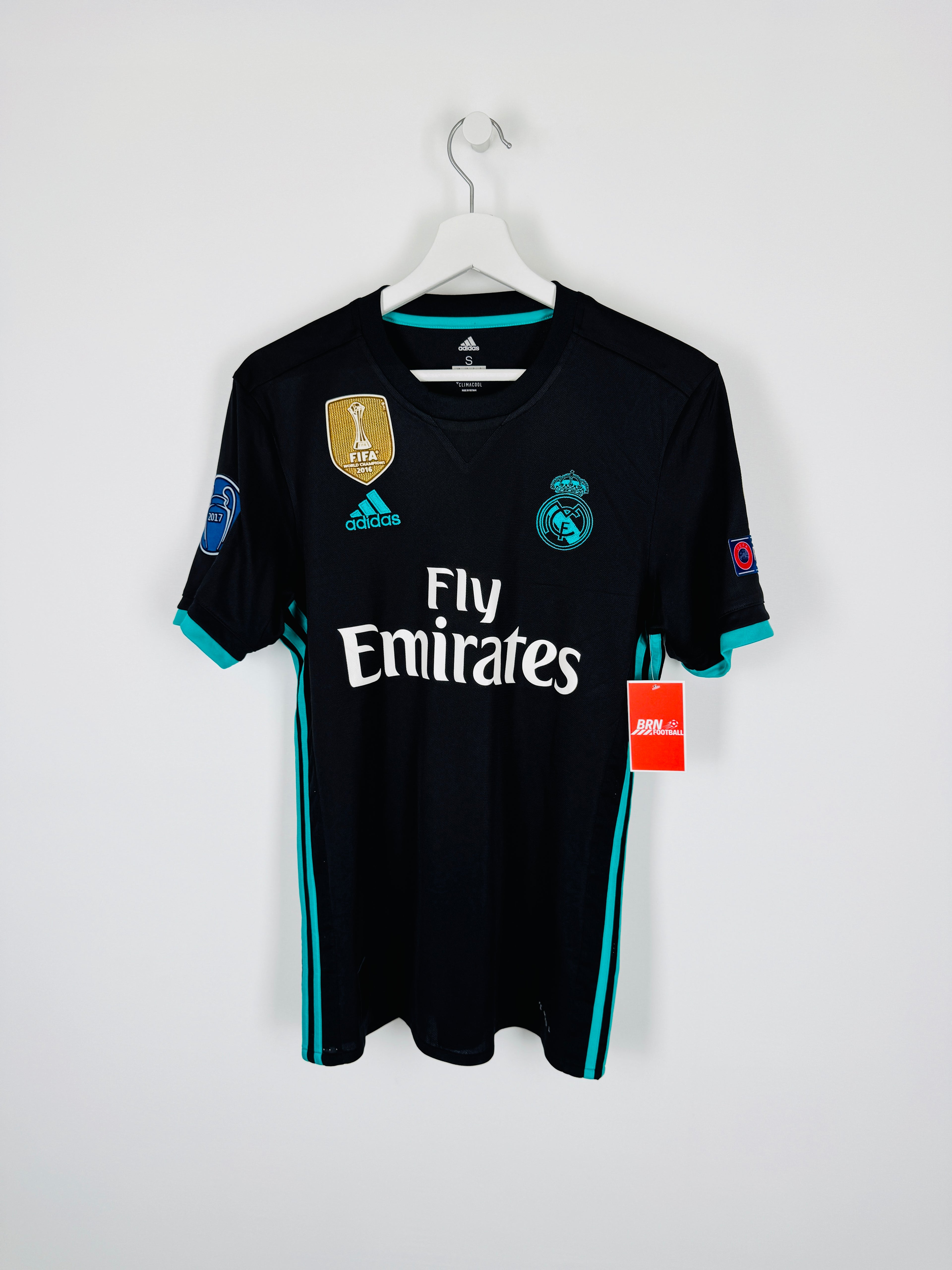REAL MADRID FOOTBALL JERSEY 2017/2018 AWAY - RONALDO #7 (S)