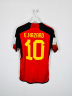 BELGIUM 2022 HOME FOOTBALL JERSEY - E.HAZARD #10 (L)