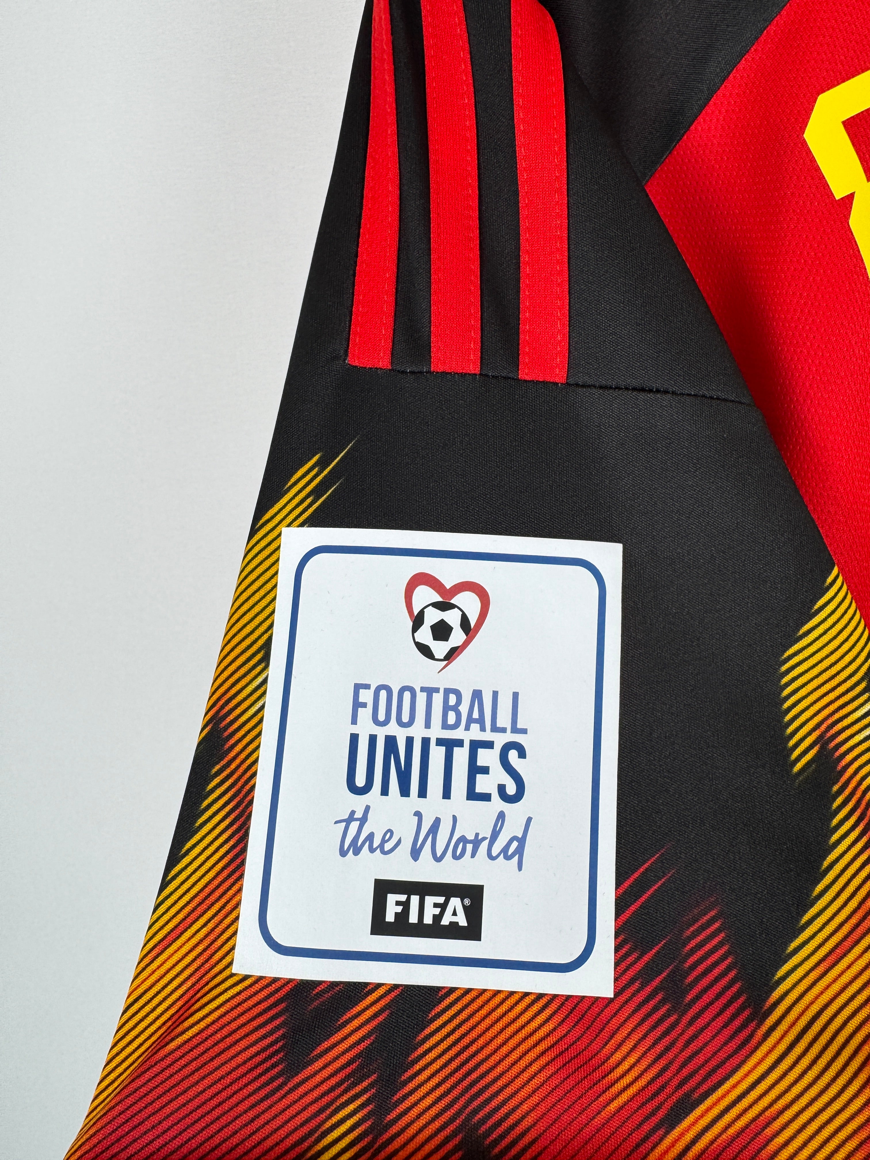 BELGIUM 2022 HOME FOOTBALL JERSEY - E.HAZARD #10 (L)