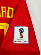 FOOTBALL JERSEY BELGIUM 2018 HOME - E.HAZARD #10 (M)