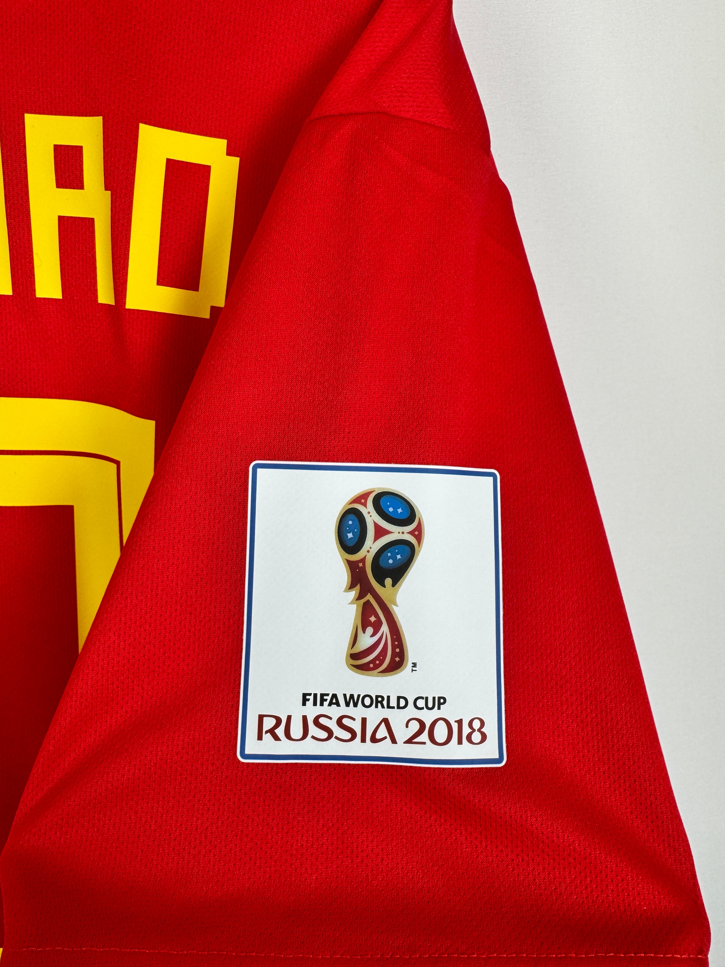 FOOTBALL JERSEY BELGIUM 2018 HOME - E.HAZARD #10 (M)