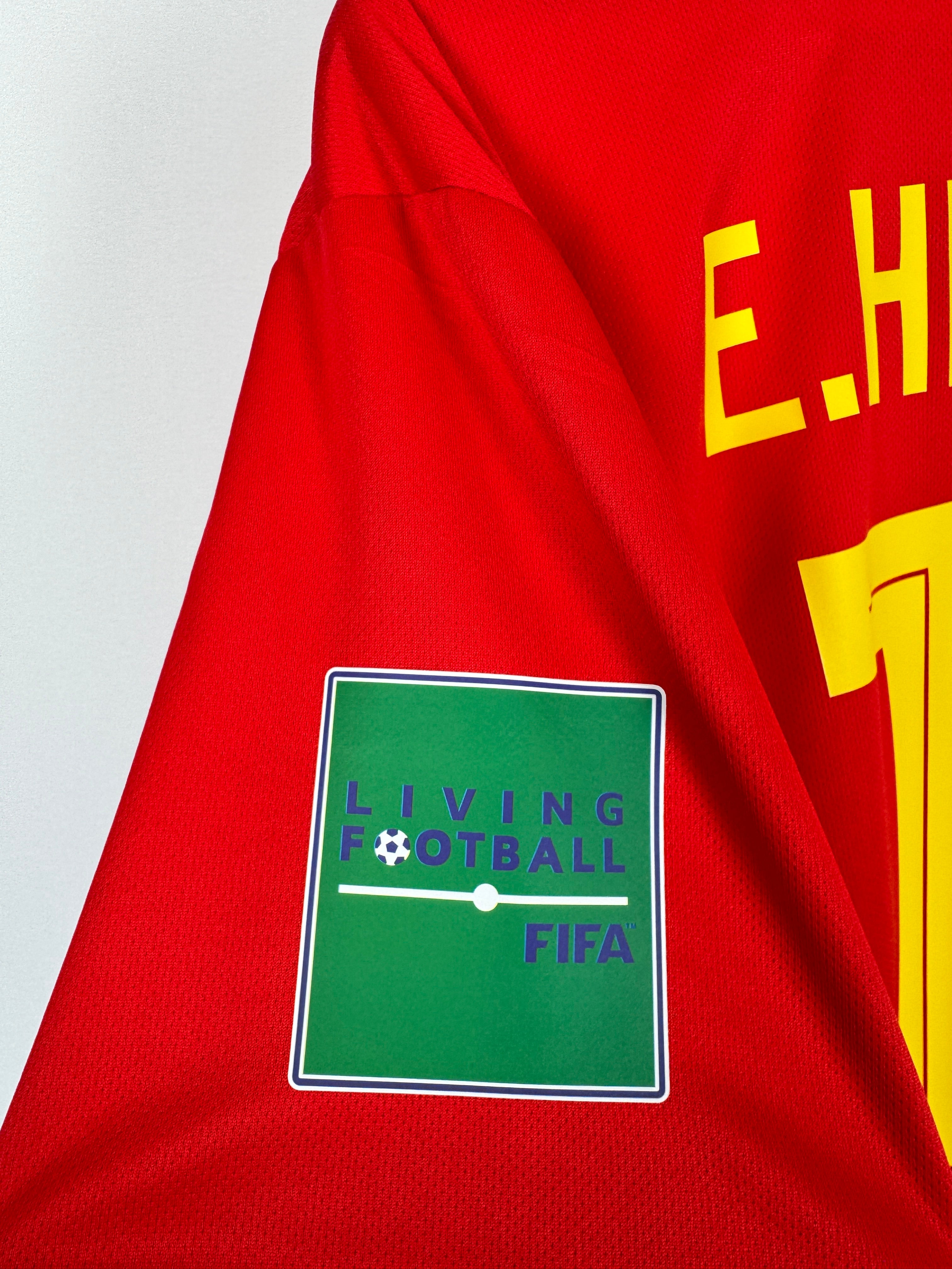 FOOTBALL JERSEY BELGIUM 2018 HOME - E.HAZARD #10 (M)