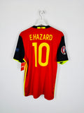 BELGIUM 2016 HOME FOOTBALL JERSEY - E.HAZARD #10 (M)