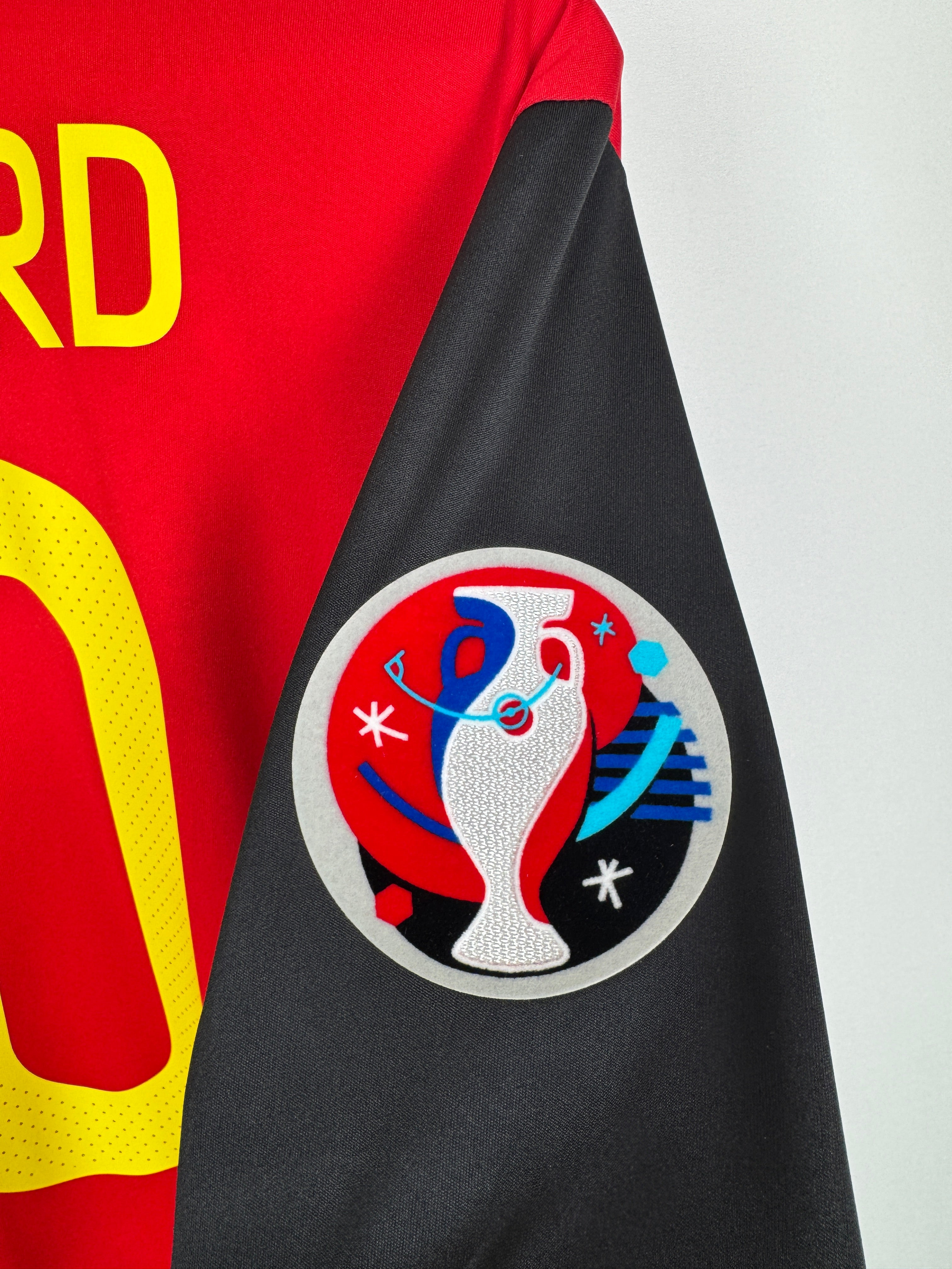 BELGIUM 2016 HOME FOOTBALL JERSEY - E.HAZARD #10 (M)