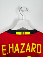 BELGIUM 2016 HOME FOOTBALL JERSEY - E.HAZARD #10 (M)