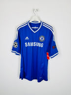 CHELSEA FOOTBALL JERSEY 2013/2014 HOME - HAZARD #17 (L)