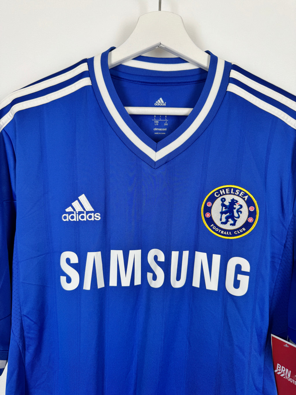 CHELSEA FOOTBALL JERSEY 2013/2014 HOME - HAZARD #17 (L)