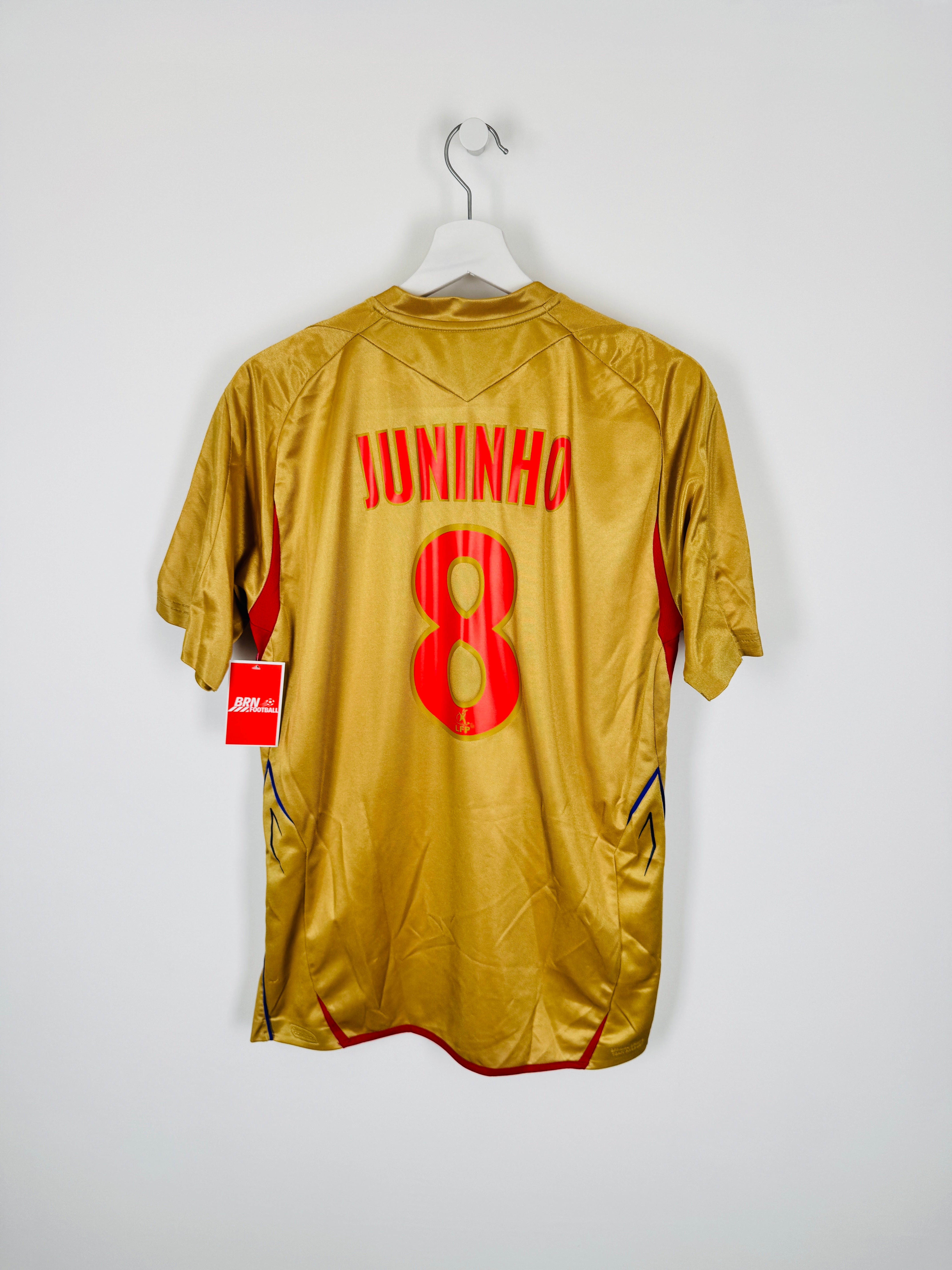 Olympique Lyonnais ユニフォーム JUNINHO 8 OLYMPIQUE LYONNAIS 2007/2008 AWAY FOOTBALL JERSEY - JUNINHO #8 (M