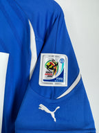 ITALY 2010 HOME FOOTBALL SHIRT - PIRLO #21 (M)