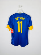 BRAZIL 2012 AWAY FOOTBALL SHIRT - NEYMAR #11 (M)