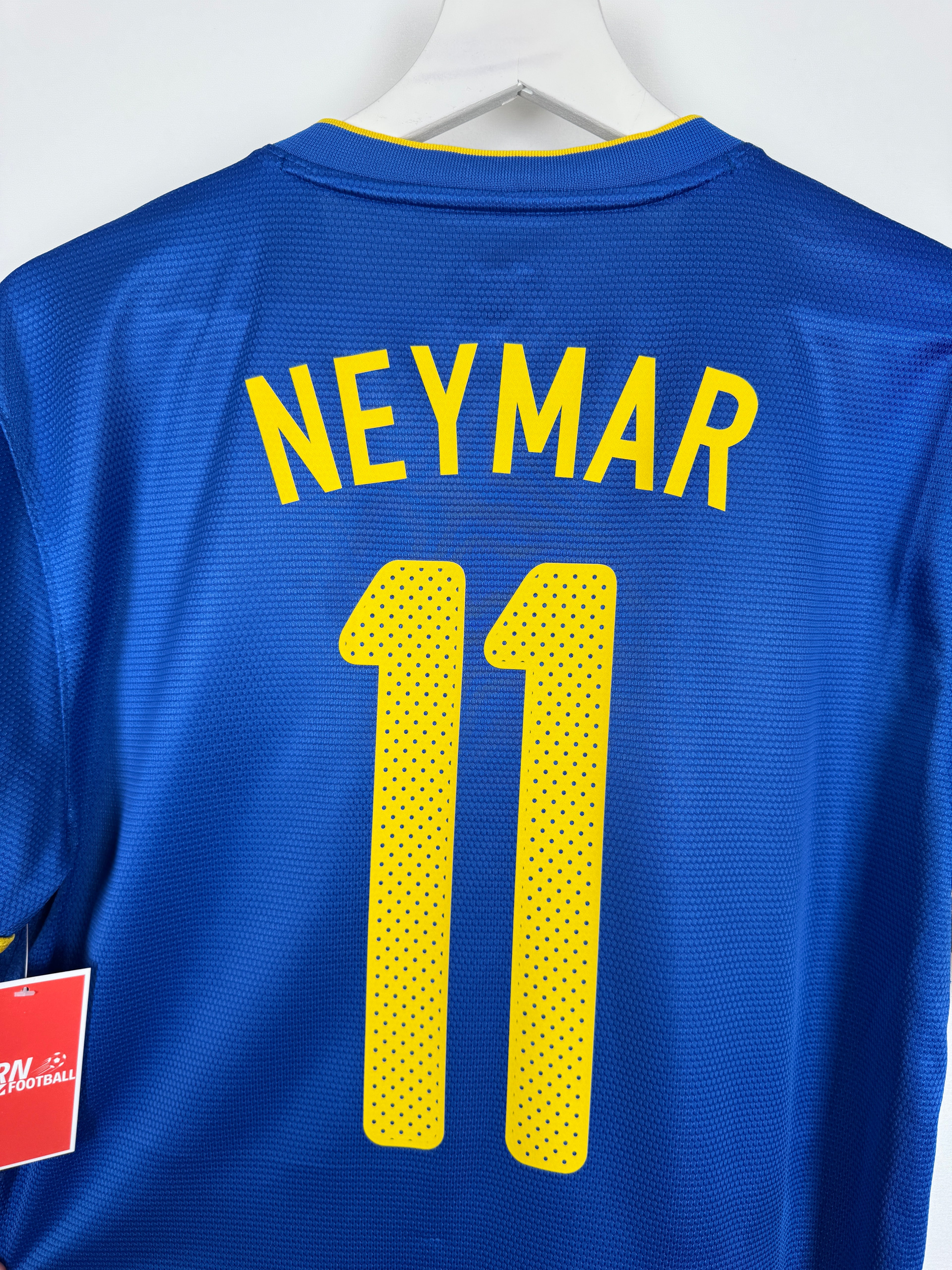 BRAZIL 2012 AWAY FOOTBALL SHIRT - NEYMAR #11 (M)