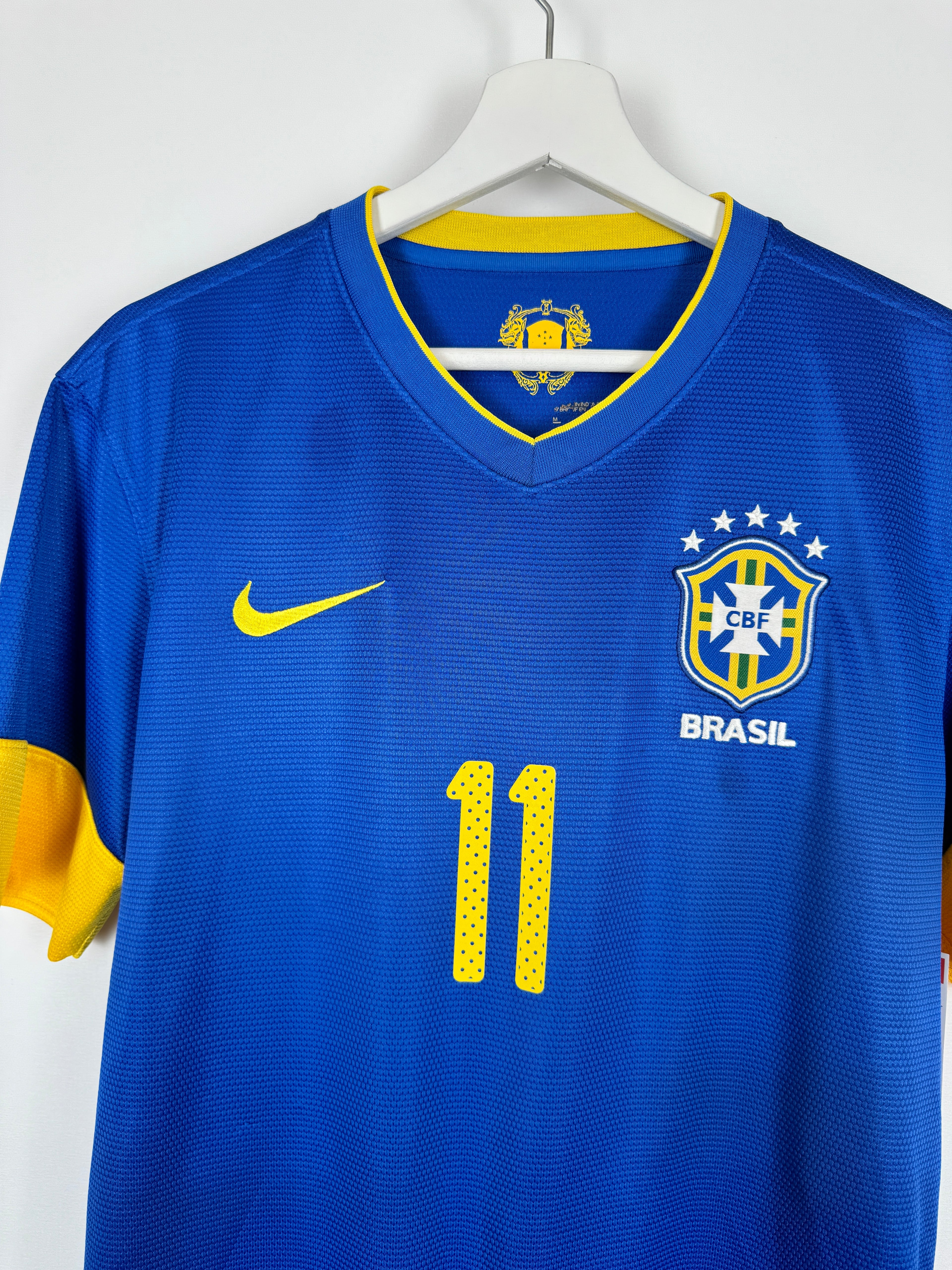 BRAZIL 2012 AWAY FOOTBALL SHIRT - NEYMAR #11 (M)