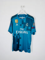 REAL MADRID 2017/2018 THIRD FOOTBALL SHIRT - RONALDO #7 (L)