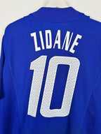 FRANCE NATIONAL FOOTBALL TEAM 2002 HOME JERSEY - ZIDANE #10 (M)