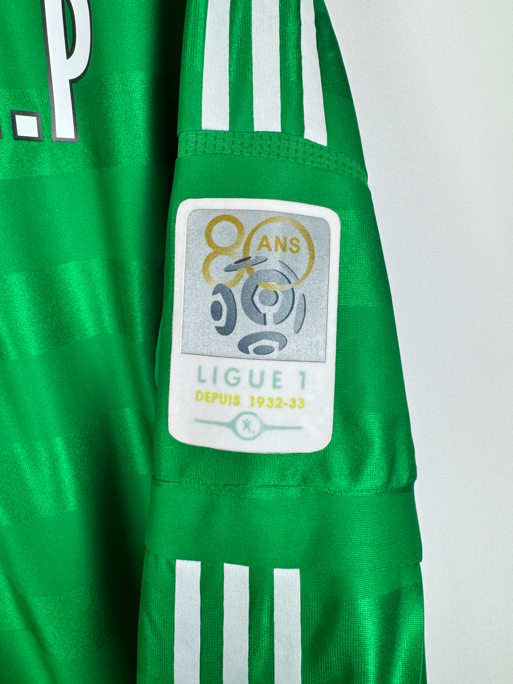 SAINT-ETIENNE 2012/2013 FOOTBALL SHIRT HOME LONG SLEEVE PLAYER ISSUE - AUBAMEYANG #7 (XL)