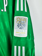 SAINT-ETIENNE 2012/2013 FOOTBALL SHIRT HOME LONG SLEEVE PLAYER ISSUE - AUBAMEYANG #7 (XL)