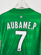 SAINT-ETIENNE 2012/2013 FOOTBALL SHIRT HOME LONG SLEEVE PLAYER ISSUE - AUBAMEYANG #7 (XL)
