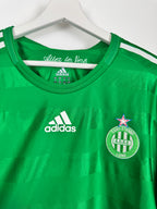 SAINT-ETIENNE 2012/2013 FOOTBALL SHIRT HOME LONG SLEEVE PLAYER ISSUE - AUBAMEYANG #7 (XL)