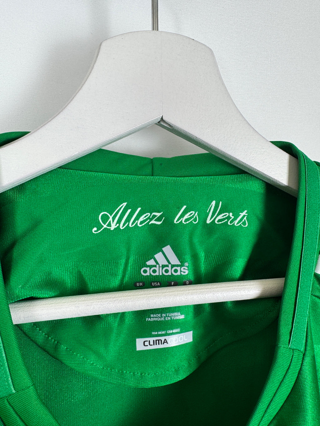 SAINT-ETIENNE 2012/2013 FOOTBALL SHIRT HOME LONG SLEEVE PLAYER ISSUE - AUBAMEYANG #7 (XL)